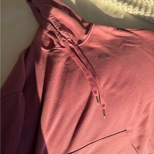 ALO Yoga Mauve Hoodie, Sweats & Tank